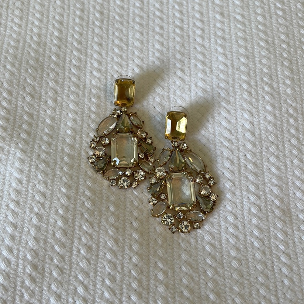J Crew Jewel Earrings